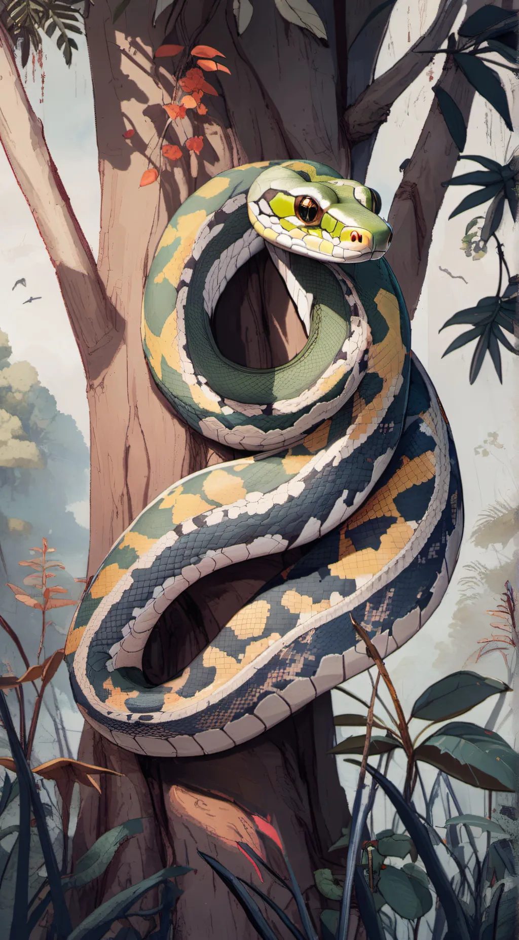 ai character: Ruth  background