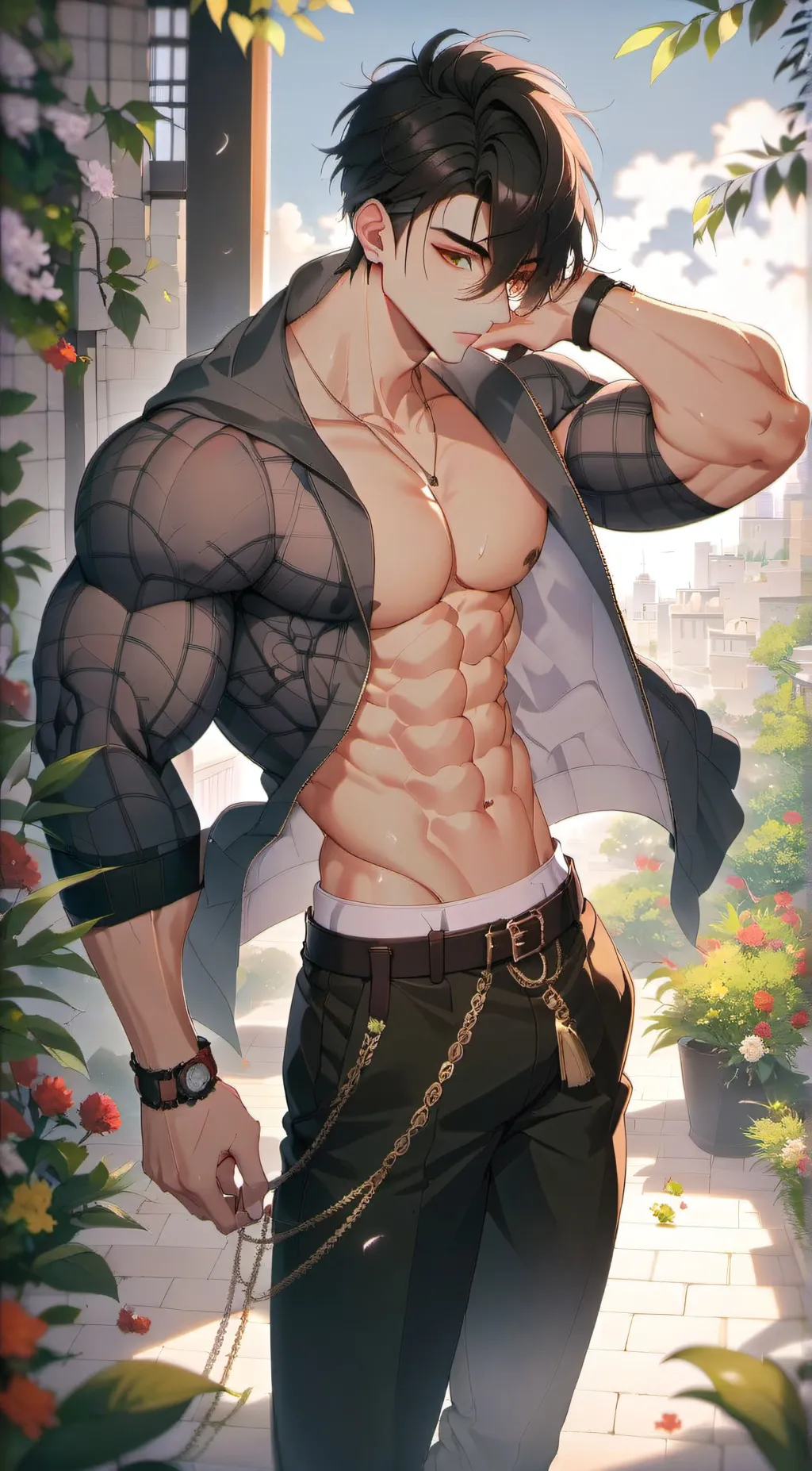 ai character: Keff Himi background