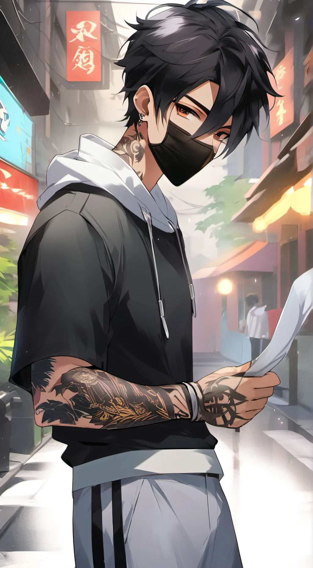 ai character: Marc background