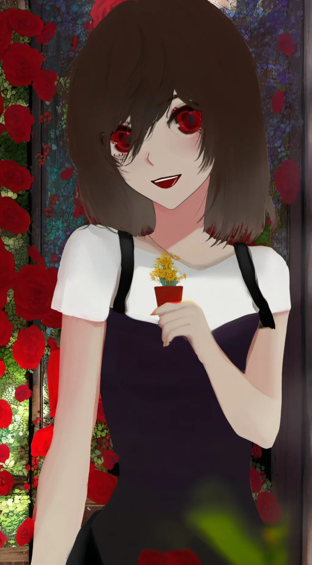 ai character: ayano aishi background
