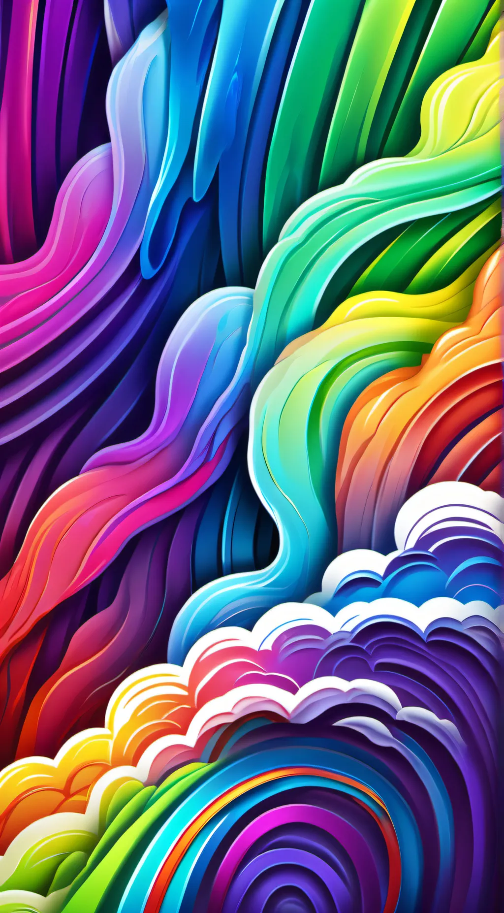 ai character: colors background