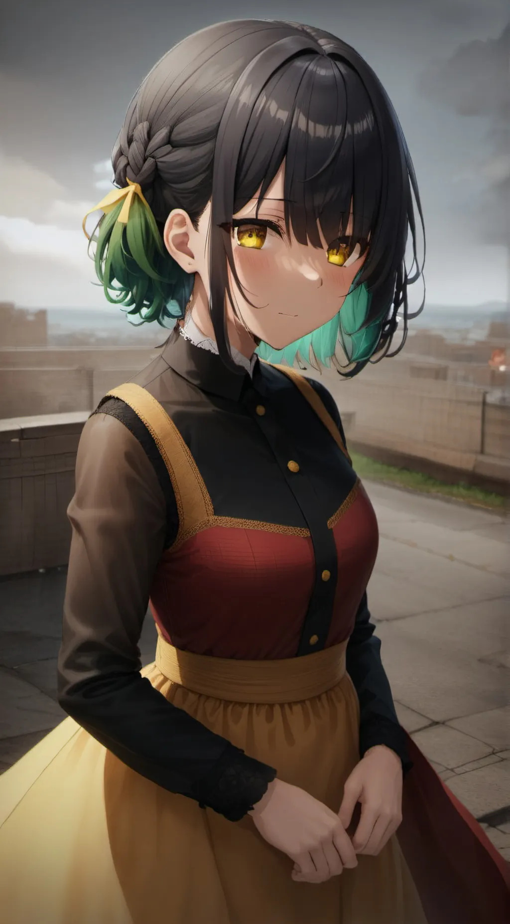 ai character: Lisa (Robot) background