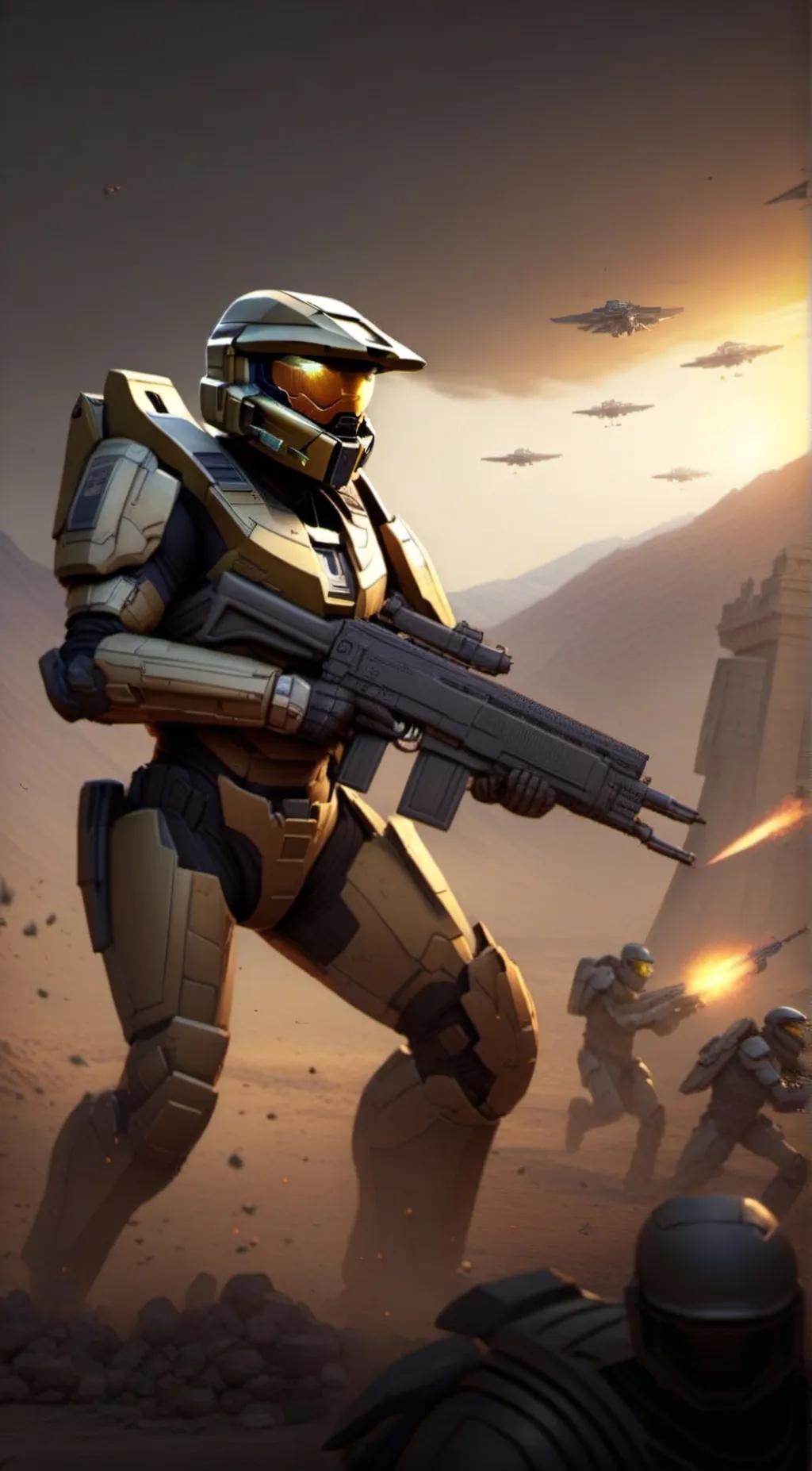 Talkie AI - Chat with Master Chief 