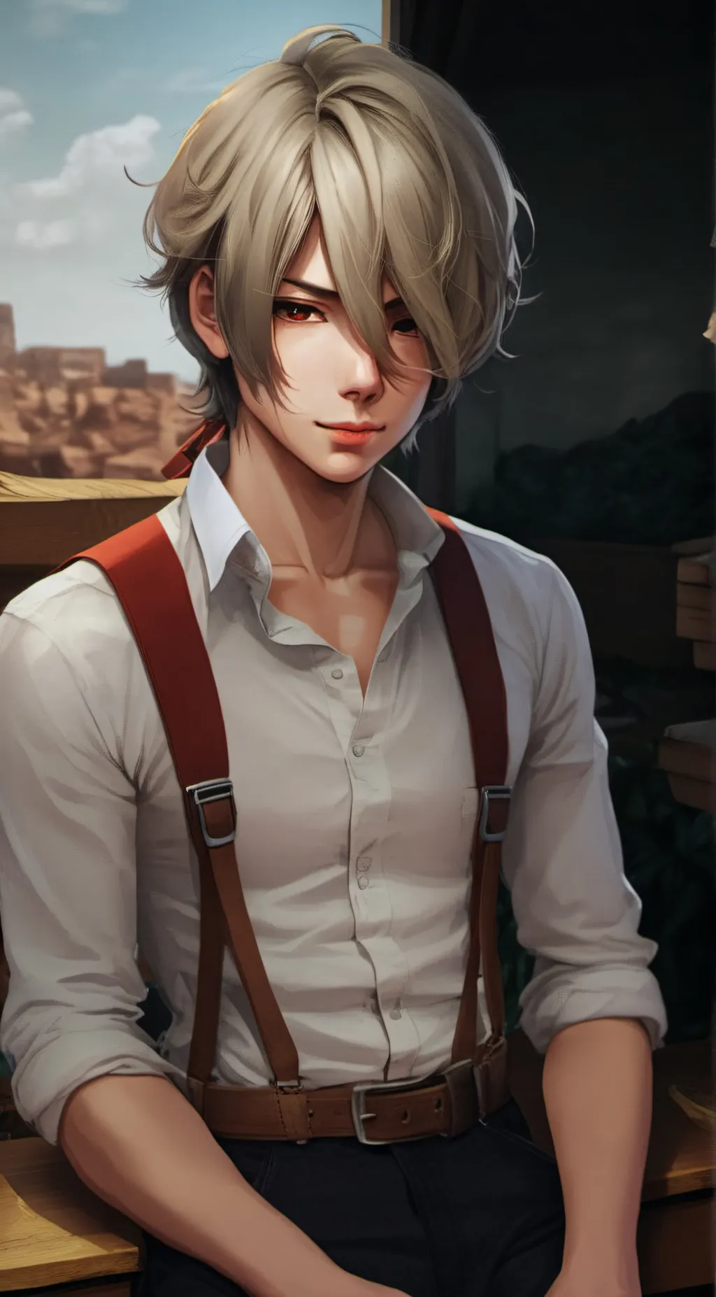 ai character: Zeke background