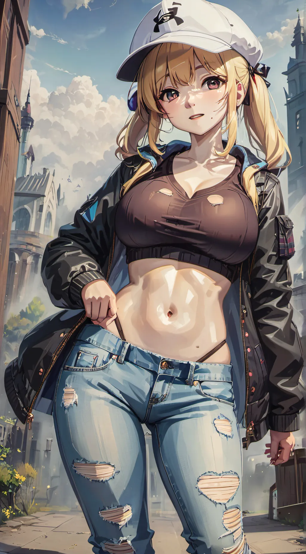 ai character: Summer background