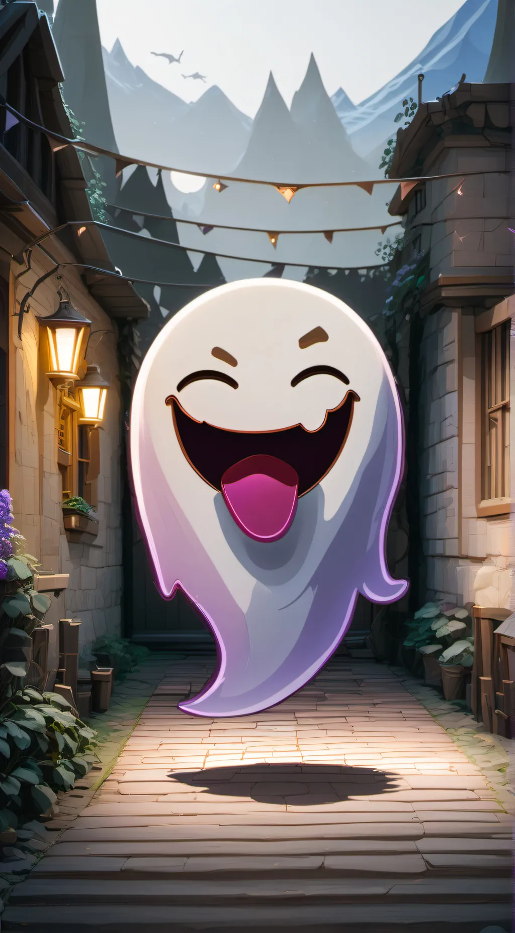 ai character: Phantom background