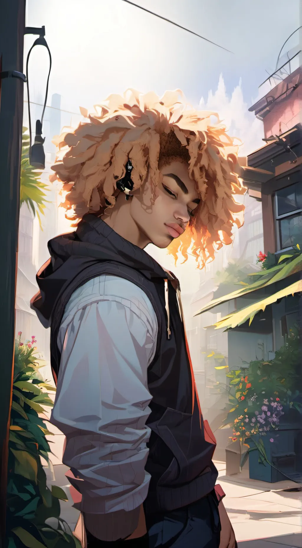 ai character: kai background