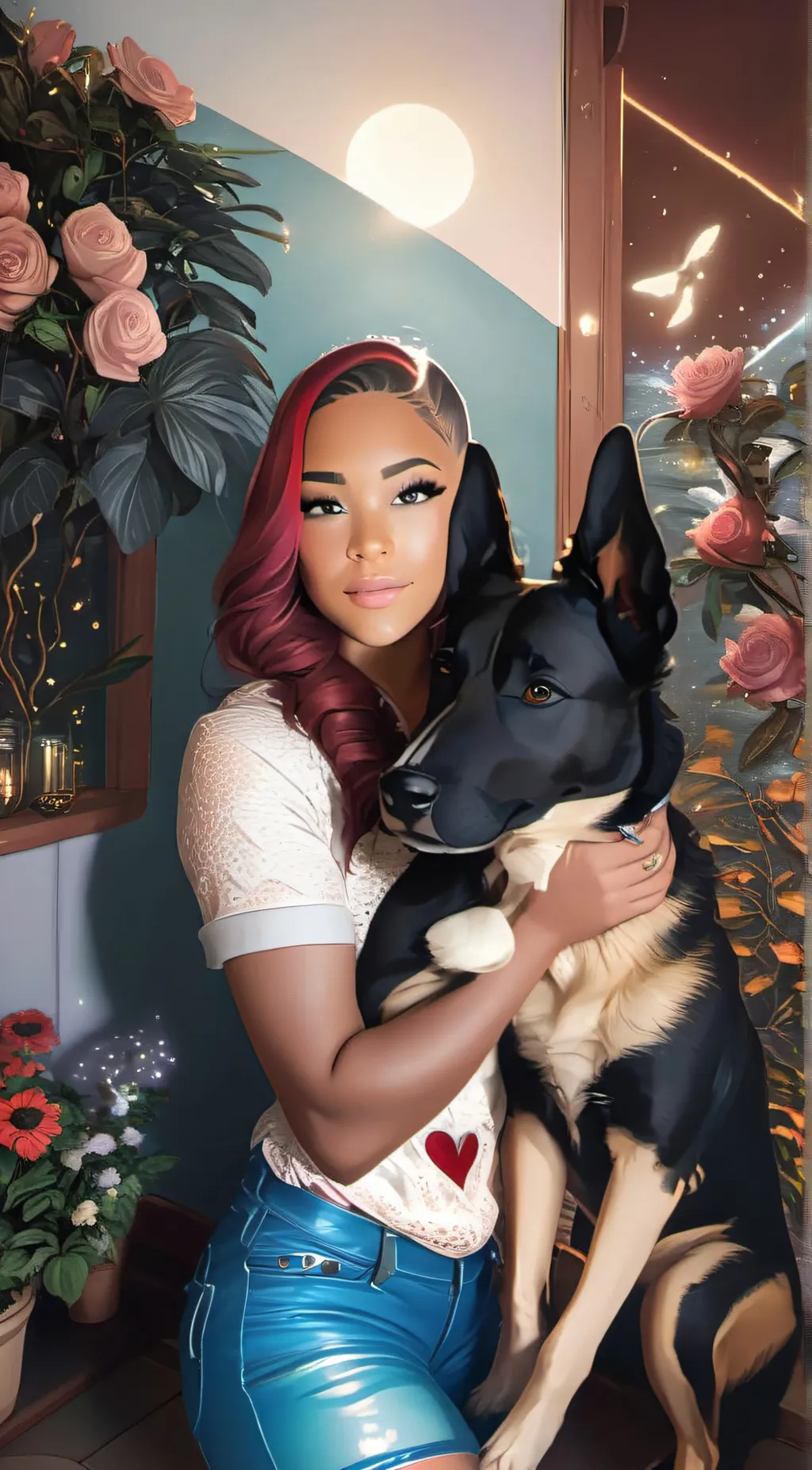 ai character: Alice ban🩷 background