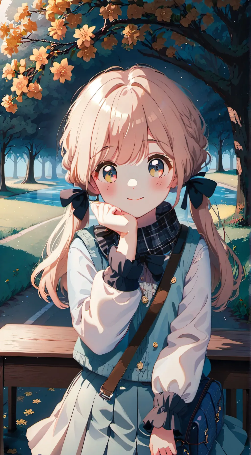 ai character: Lily background