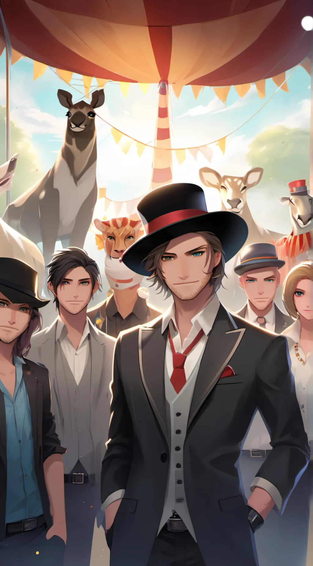 ai character: Tadc background