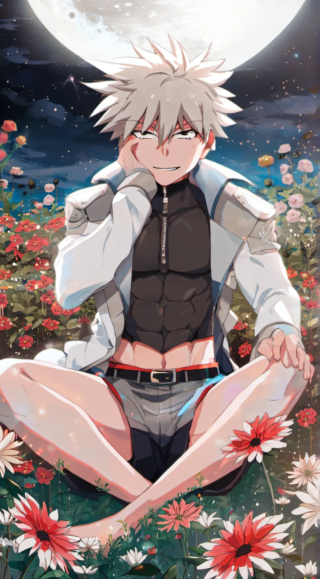 ai character: Bakugo background