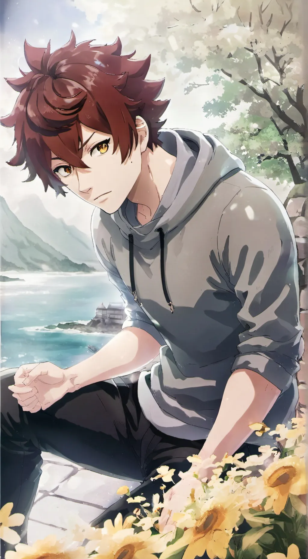 ai character: ^~Kirishima~^ background