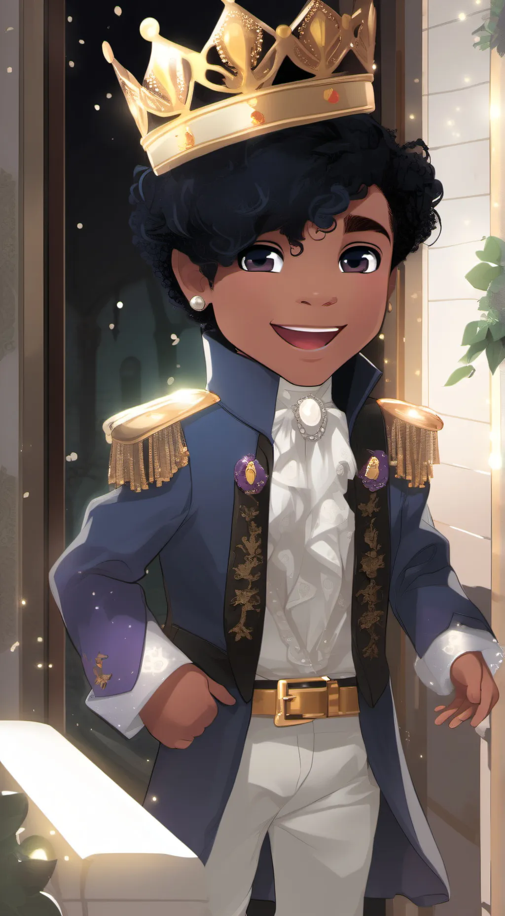 ai character: Xavier  background