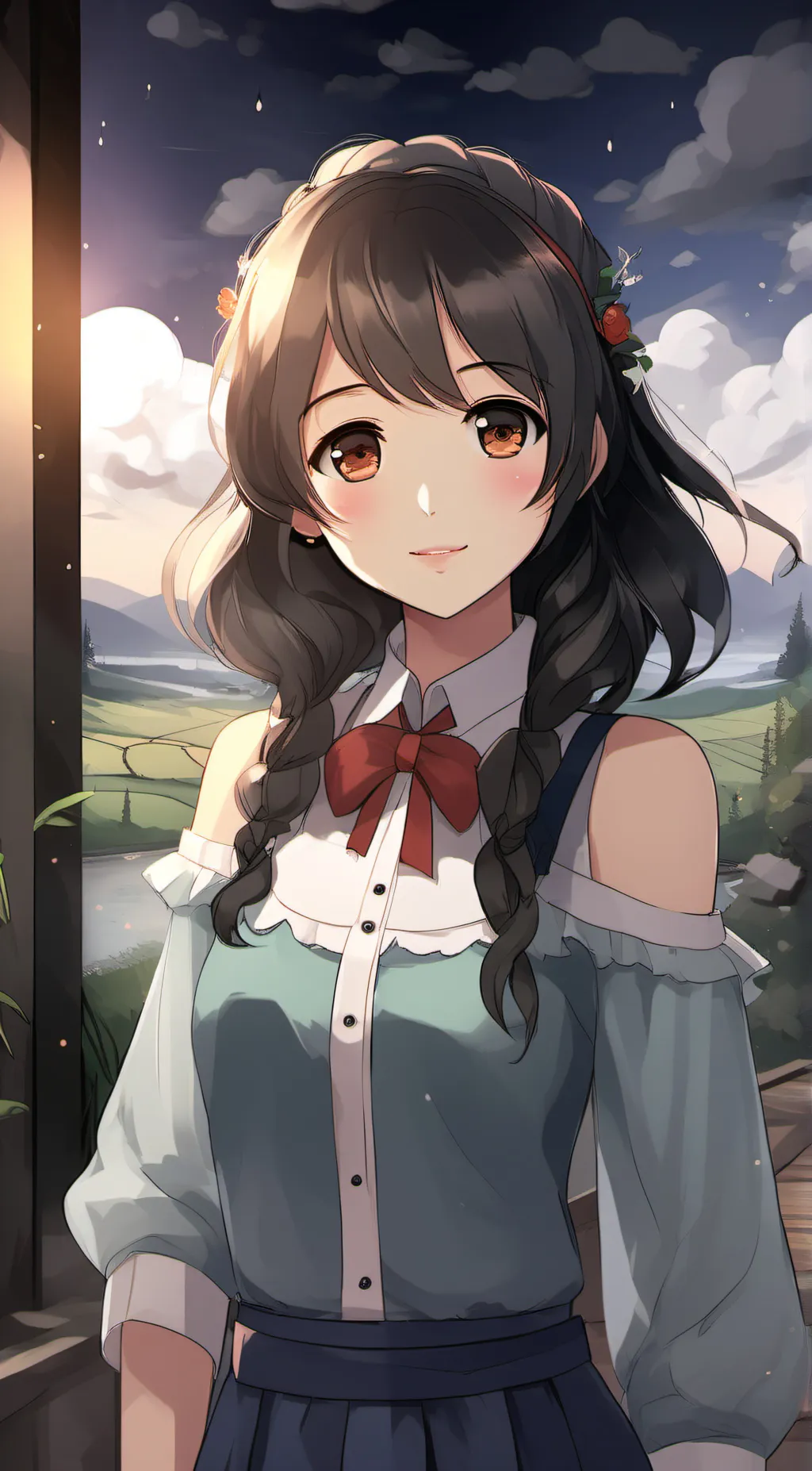 ai character: ari background