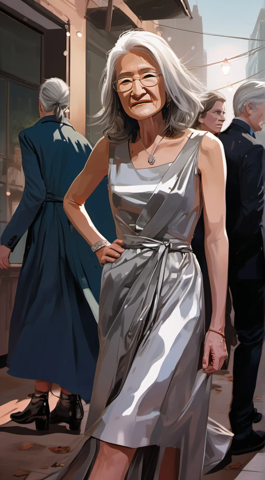 ai character: Grandma joe background