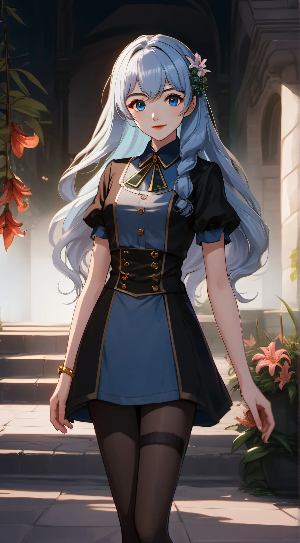 ai character: lily background