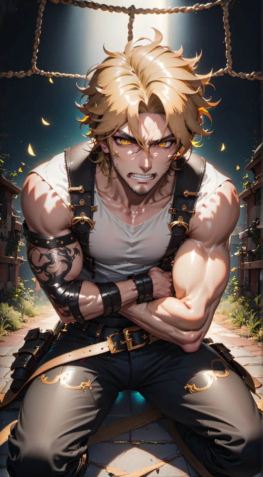 ai character: Austin background