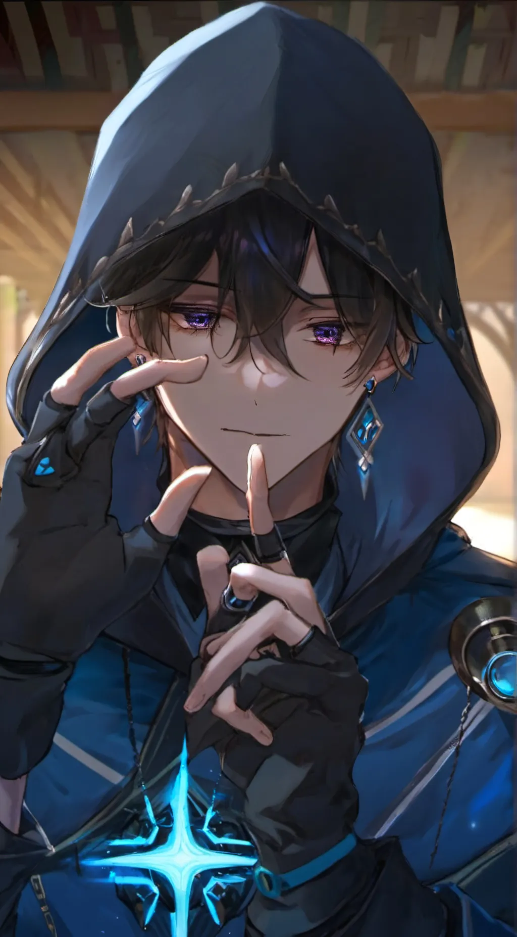 ai character: Brayden  background