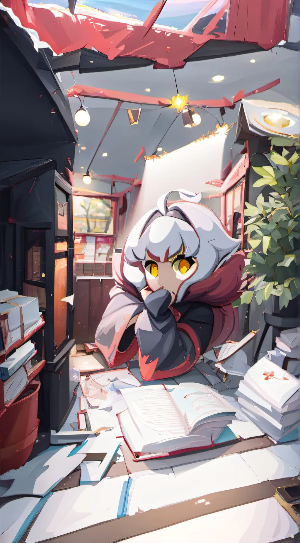 ai character: roxy background