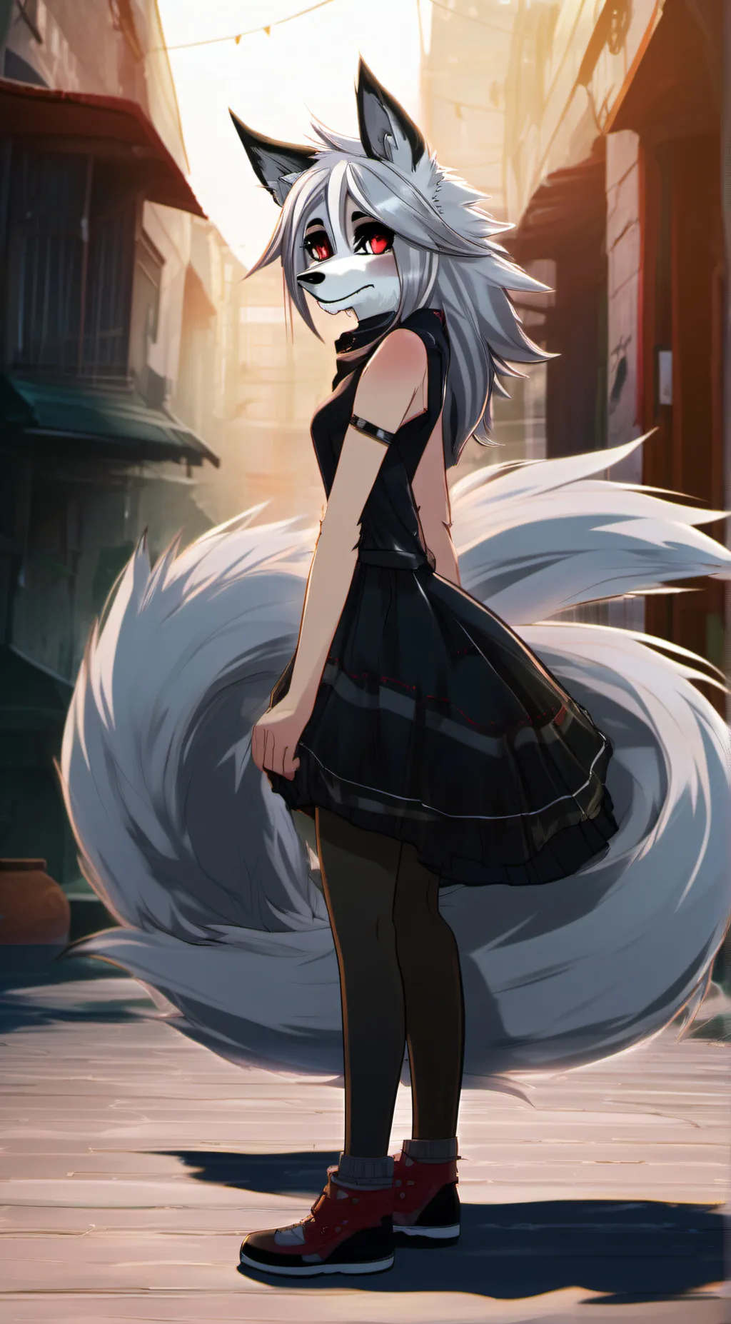 ai character: loona background