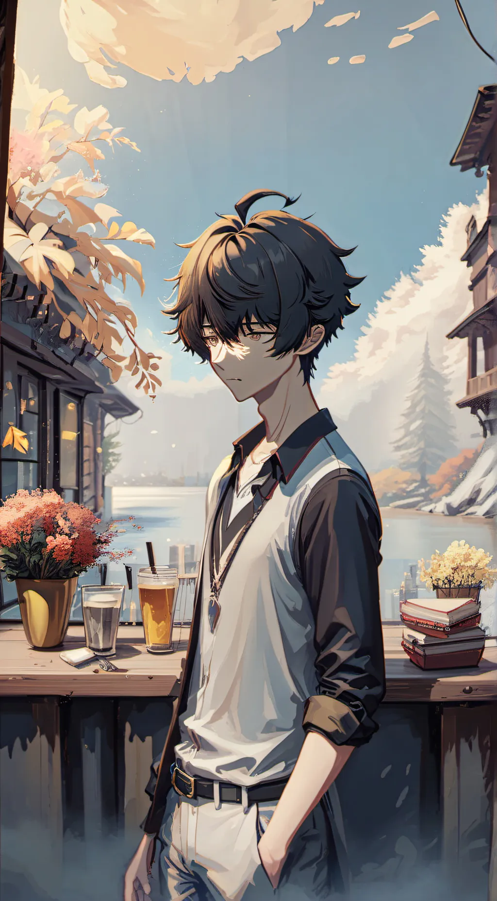 ai character: Demon background