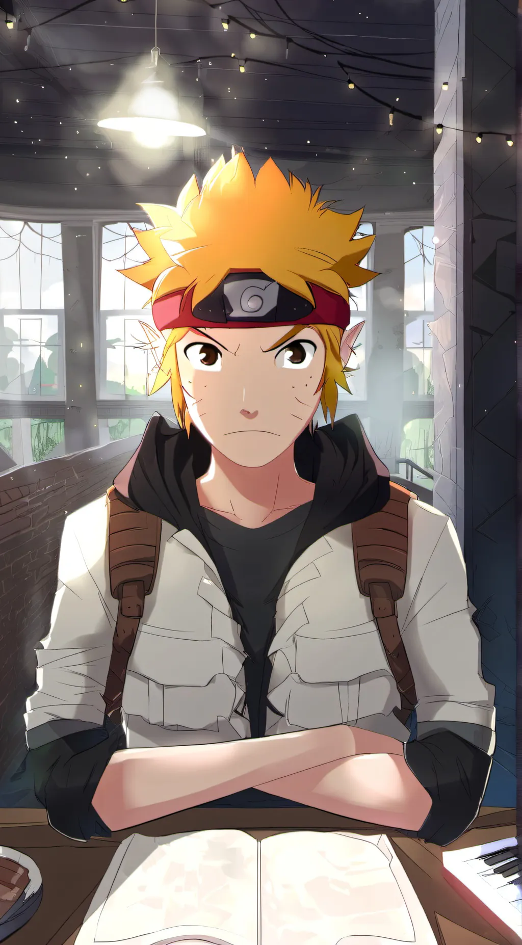 ai character: Naruto background