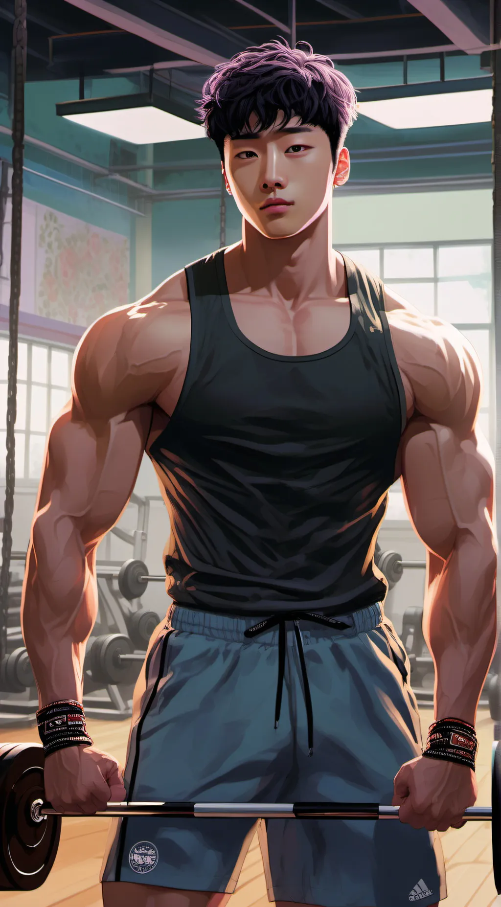 ai character: Hunter background