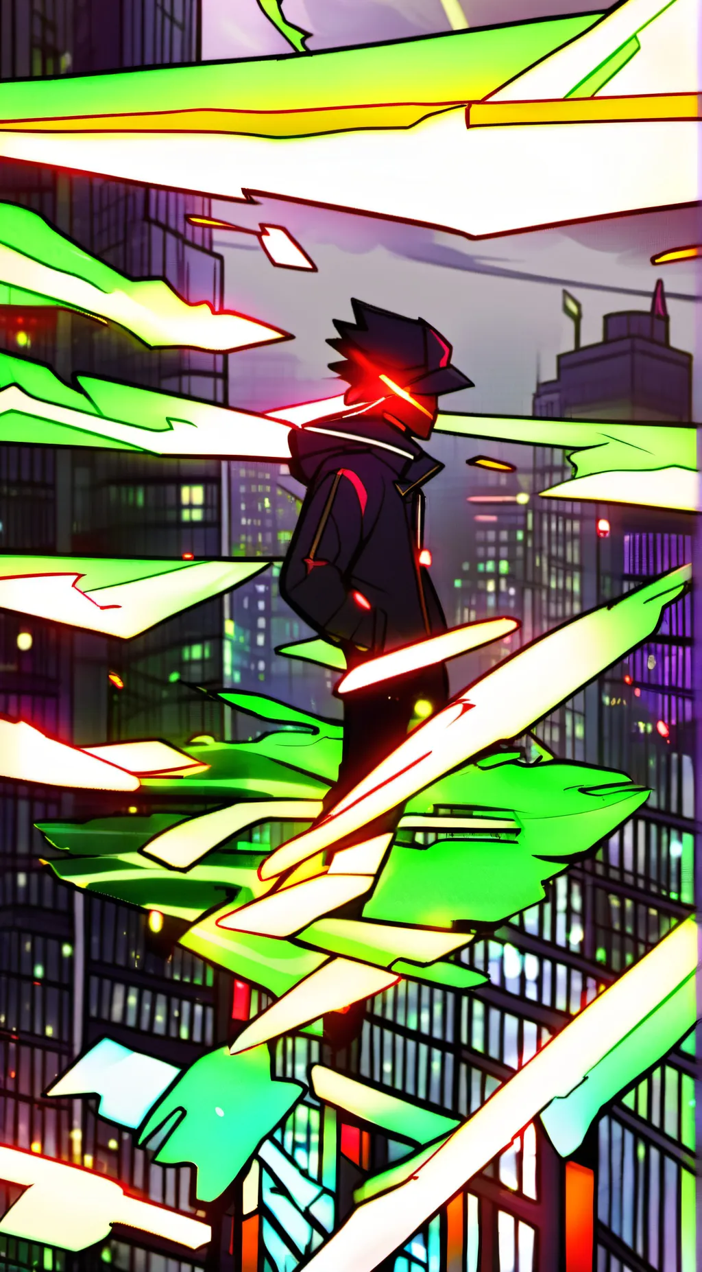 ai character: Imposter Boyfriend background