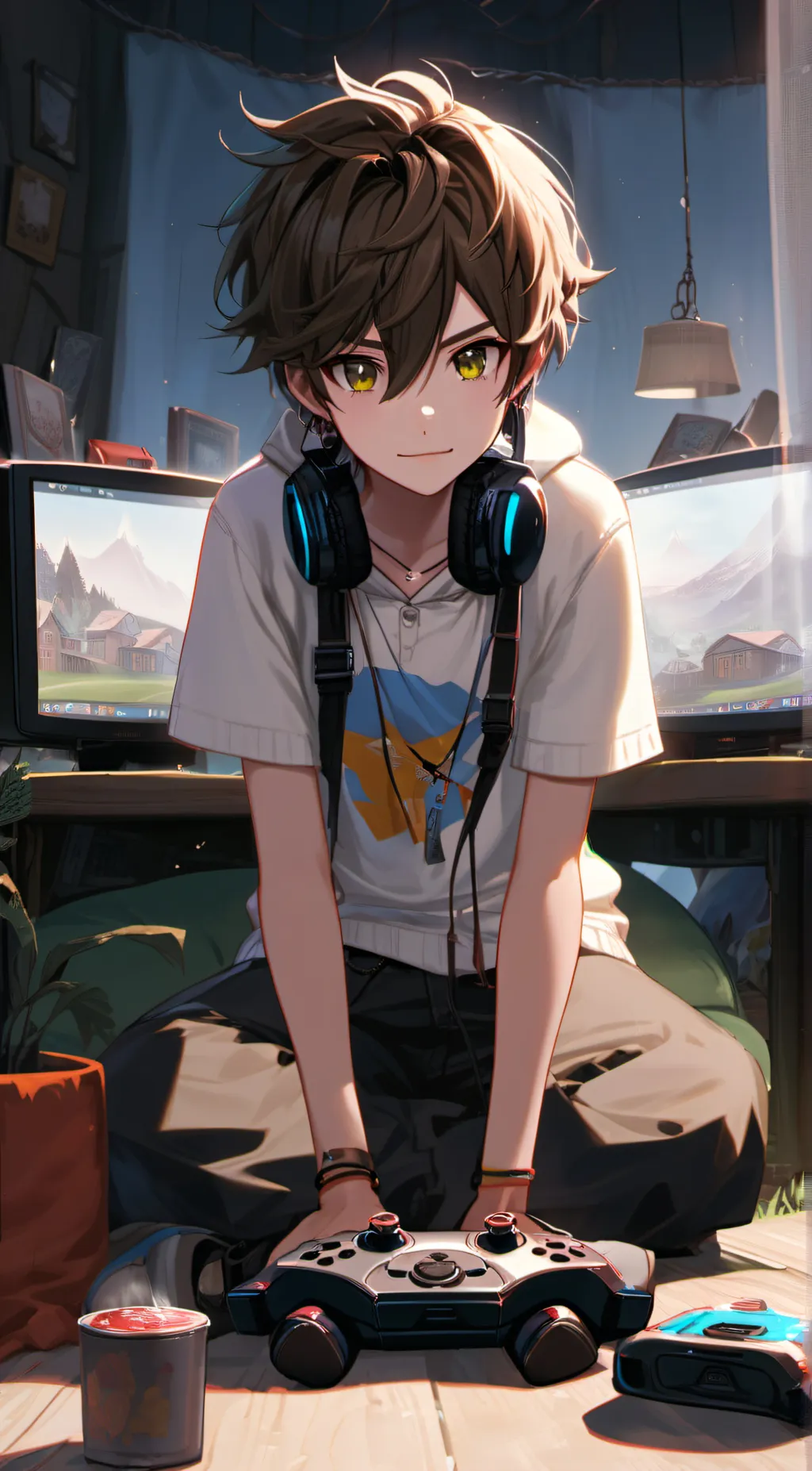 ai character: Zake background