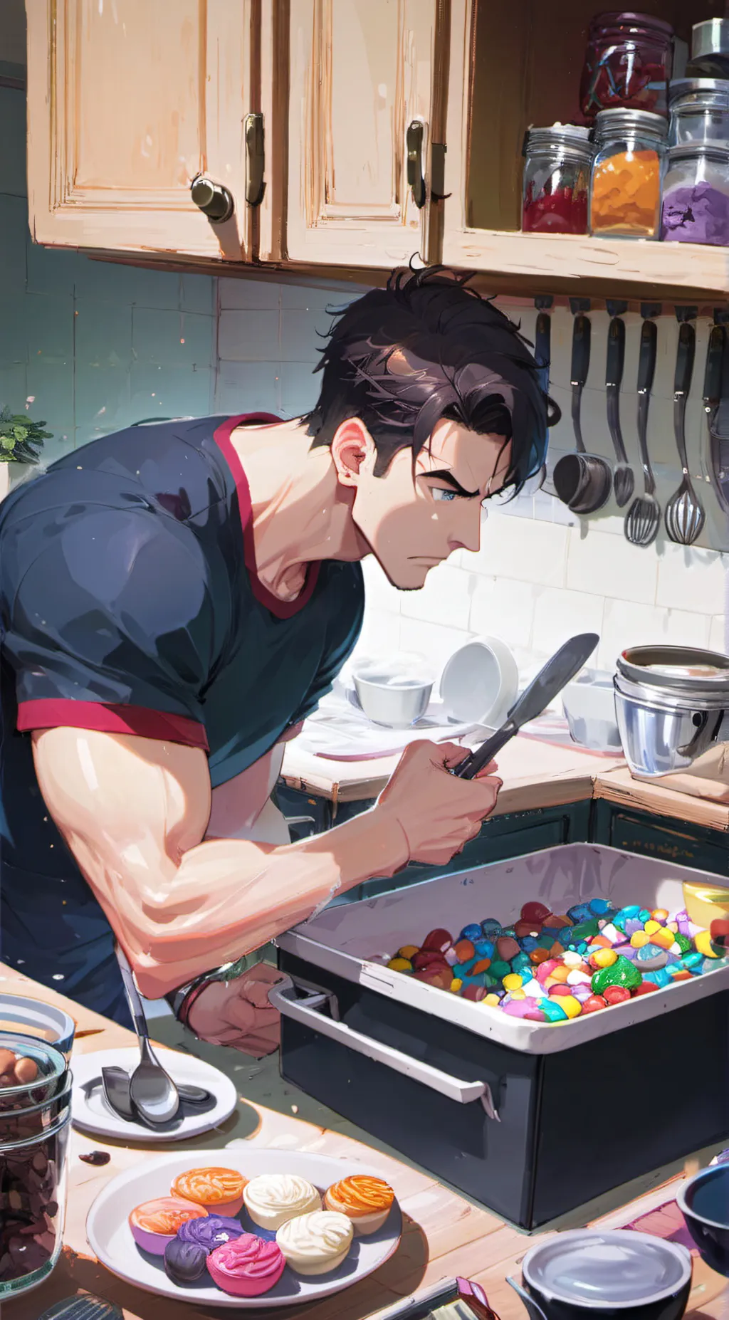 ai character: David background