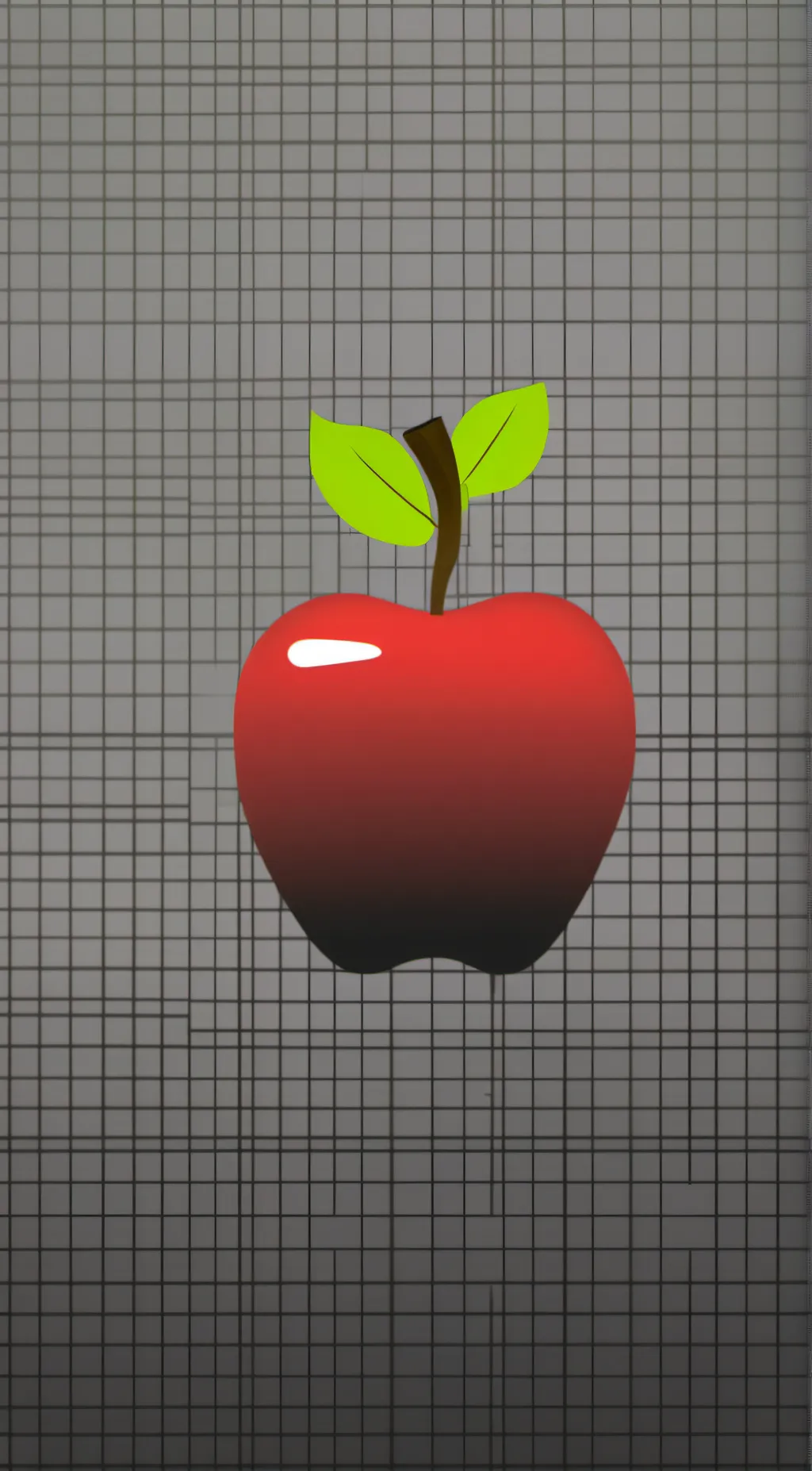 ai character: Apple background