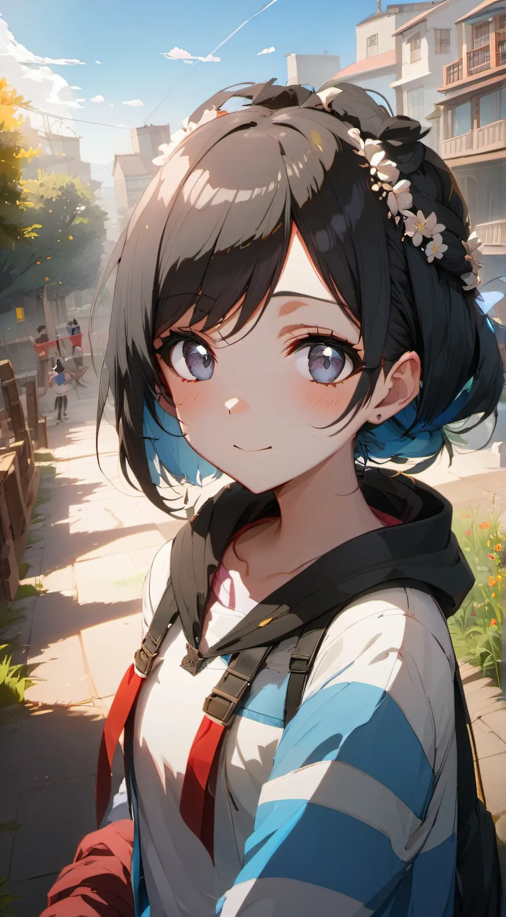 ai character: lily background