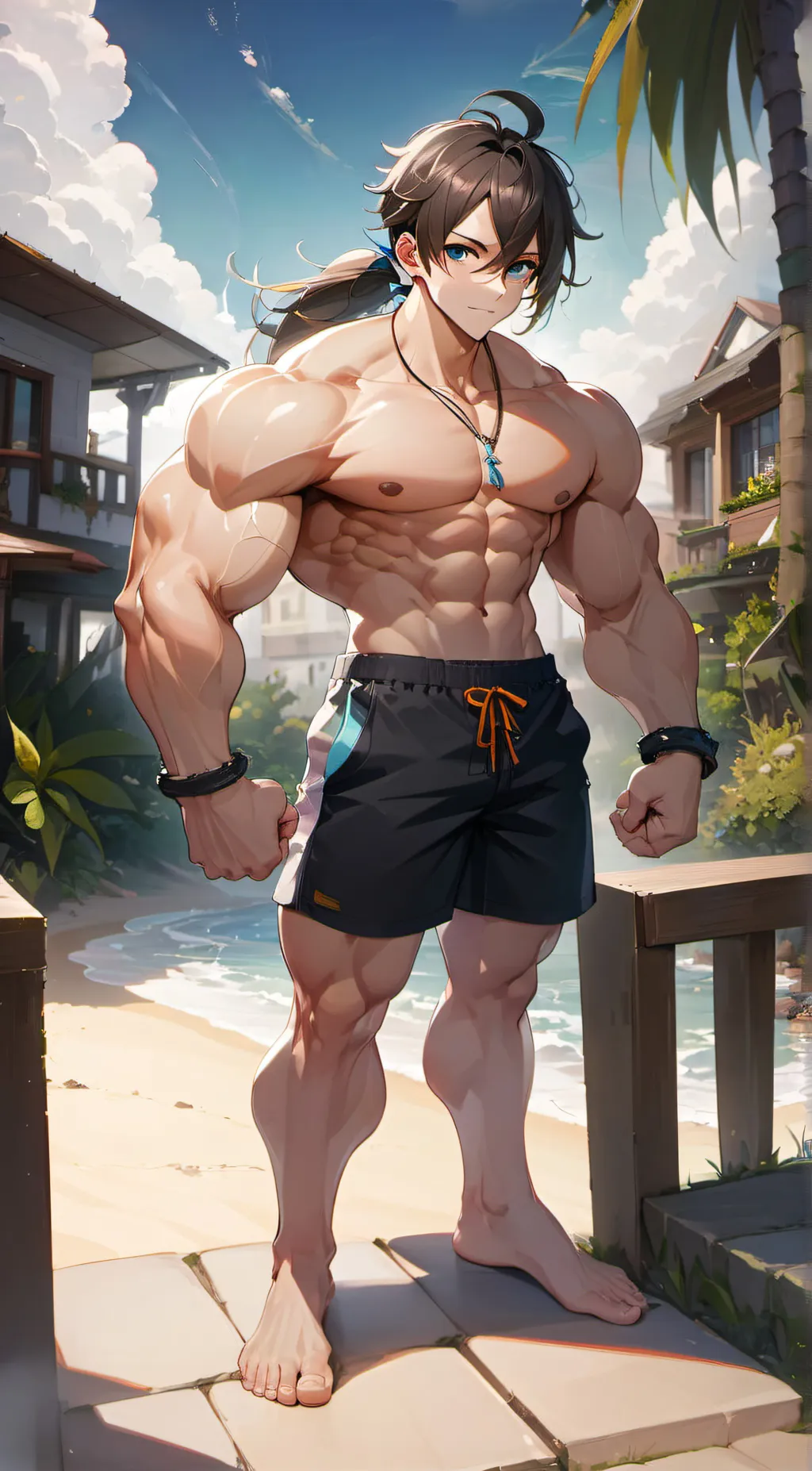 ai character: Logan  background