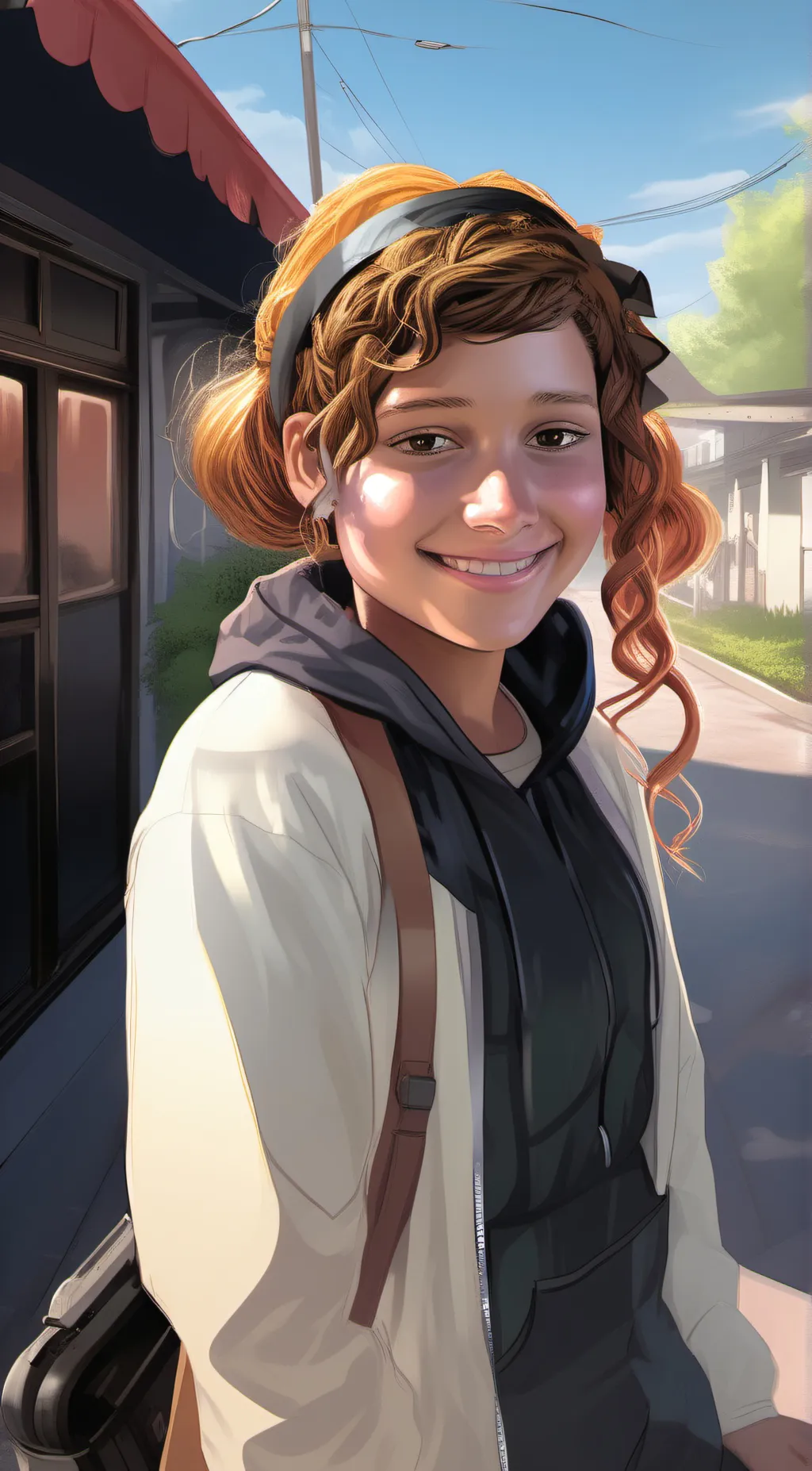 ai character: Bell background