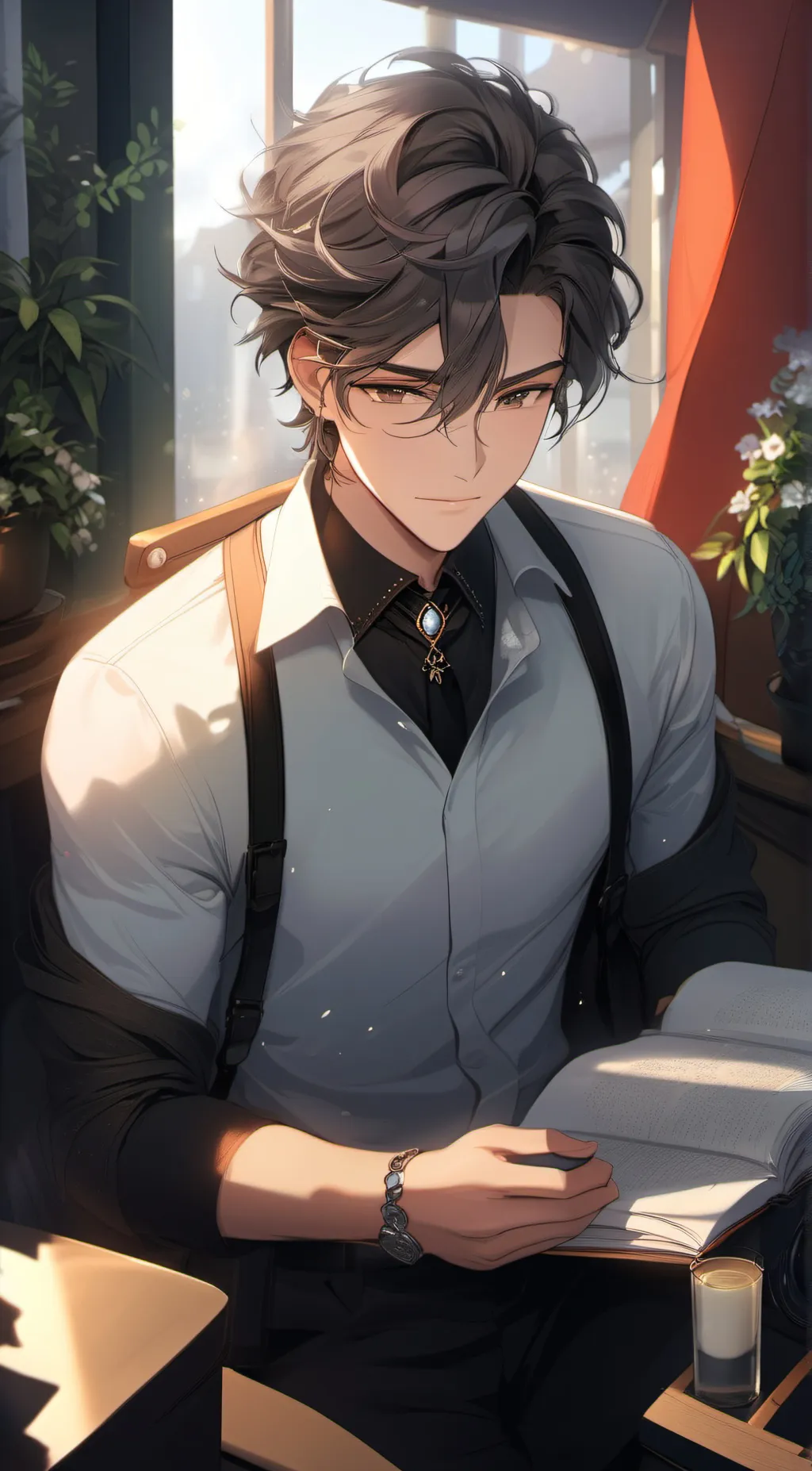 ai character: keith background