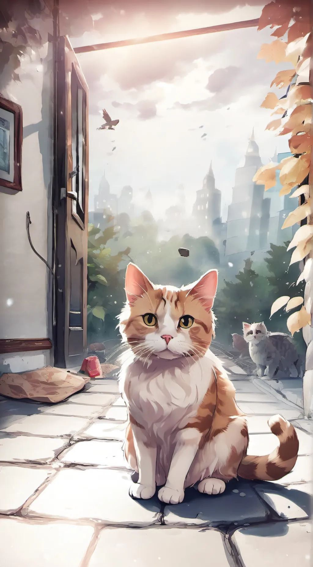 ai character: Meow meows  background