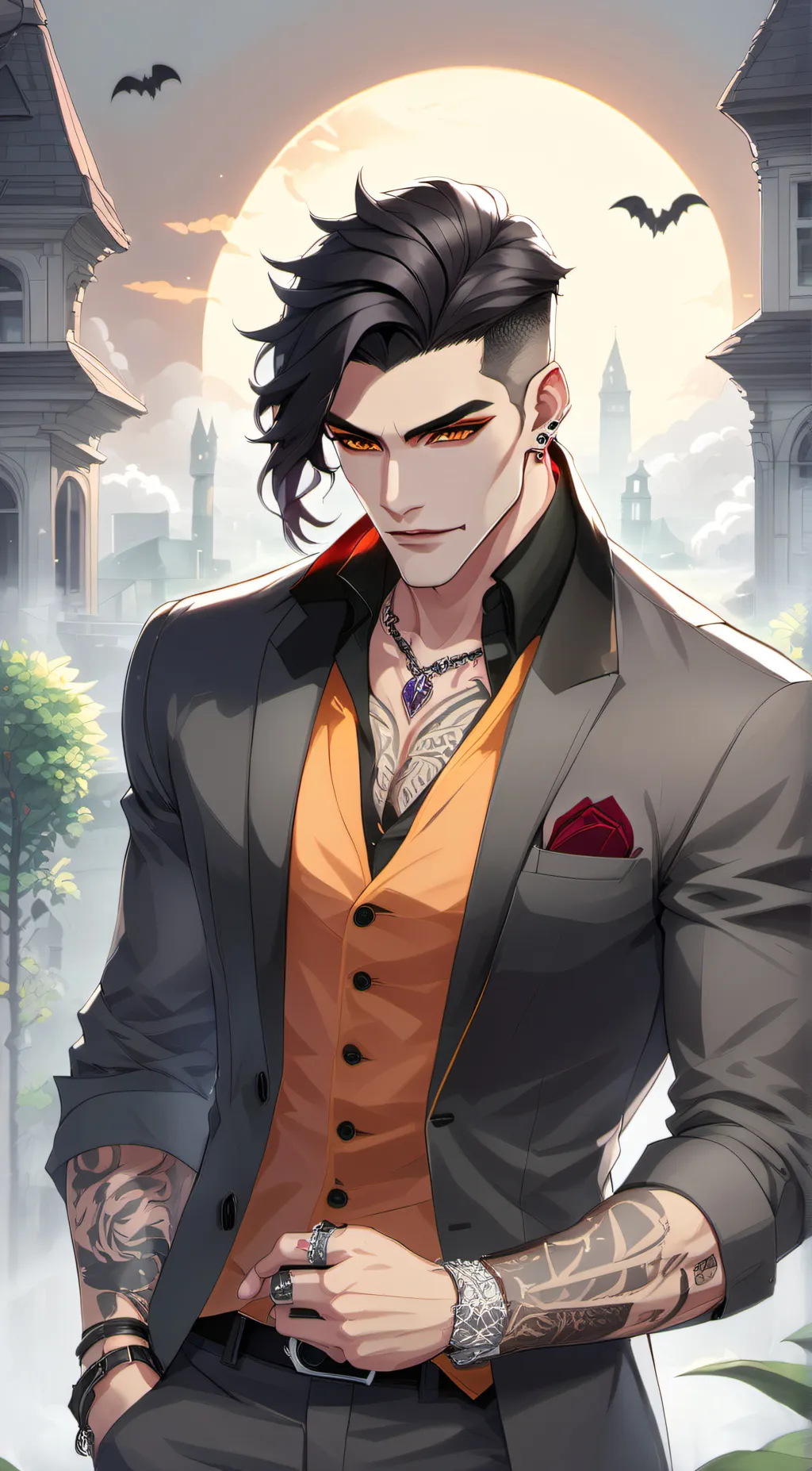 ai character:  Jasper Charleston background