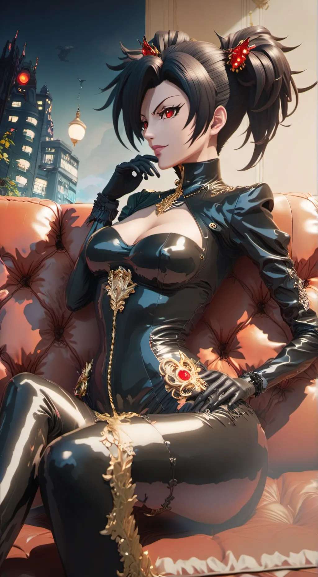 ai character: caulifla(villain) background