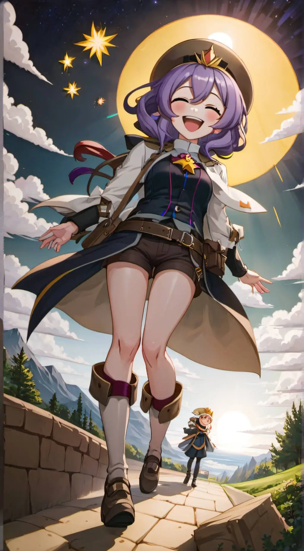 ai character: my gacha oc background