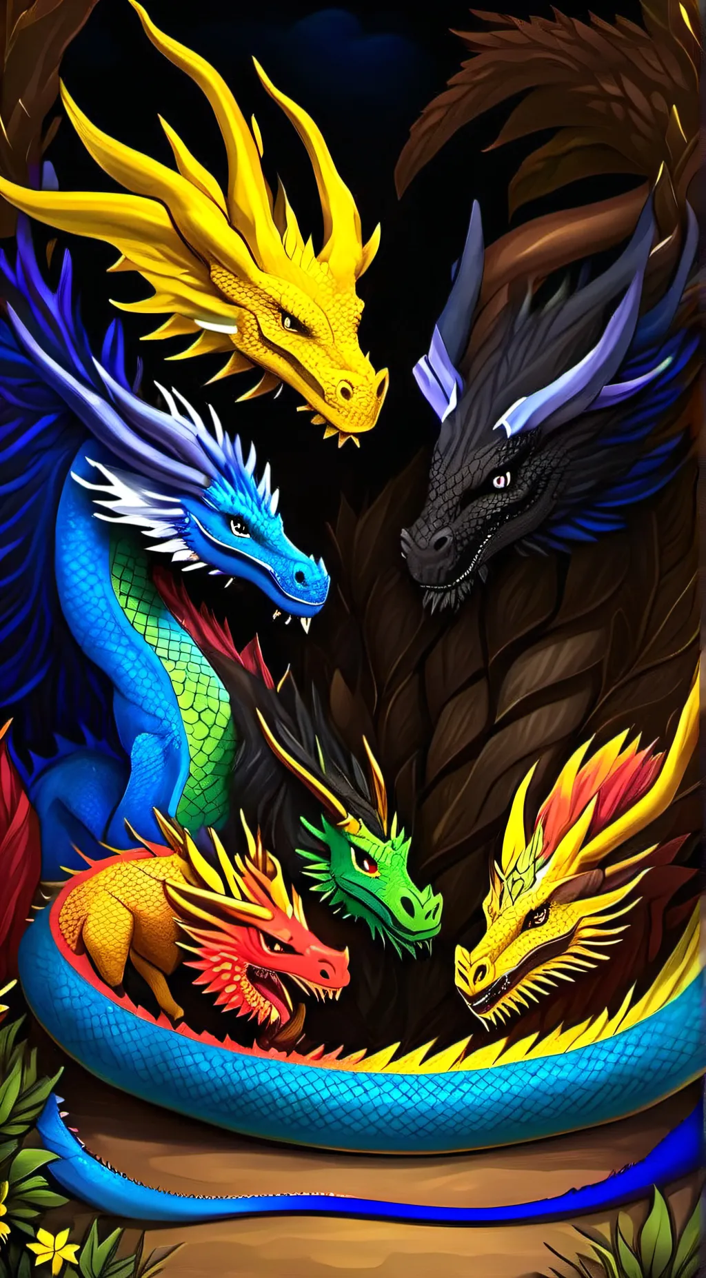 ai character: dragonet prophecy background