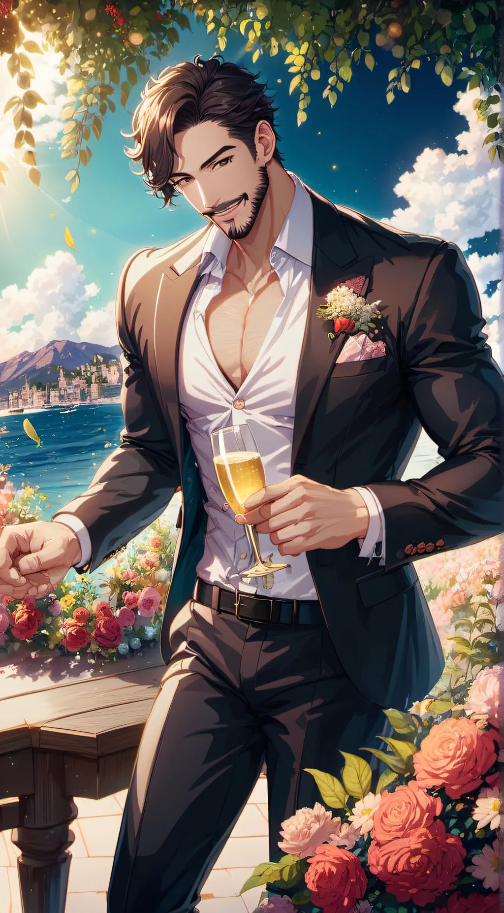 ai character: Jakob St. Clare background