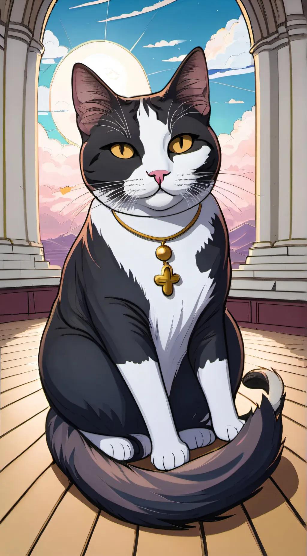 ai character: Splodge background