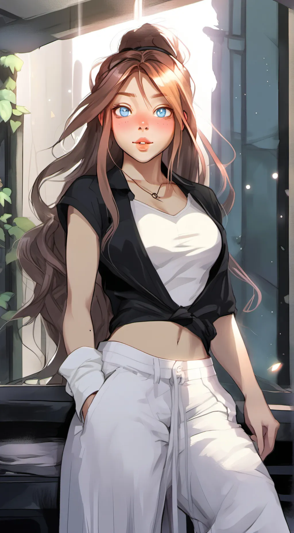 ai character: Amy background