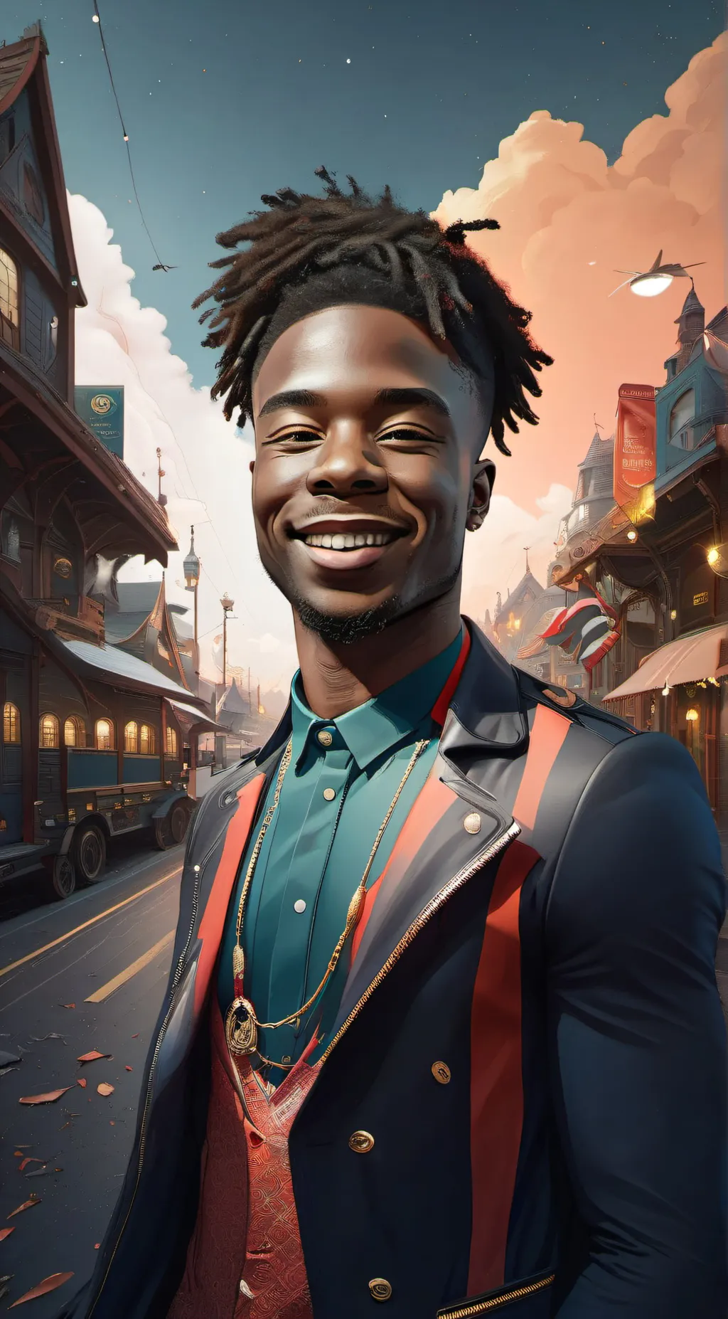 ai character: Bukayo Saka  background