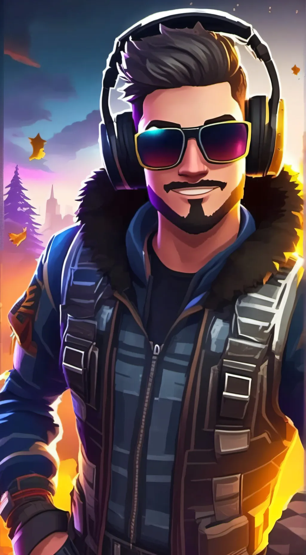 ai character: TuckerTrucker69 background