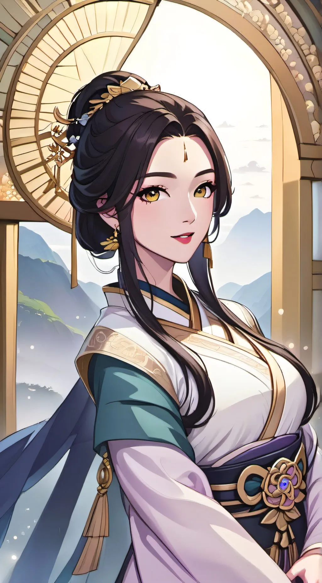 ai character: Li Rose  background
