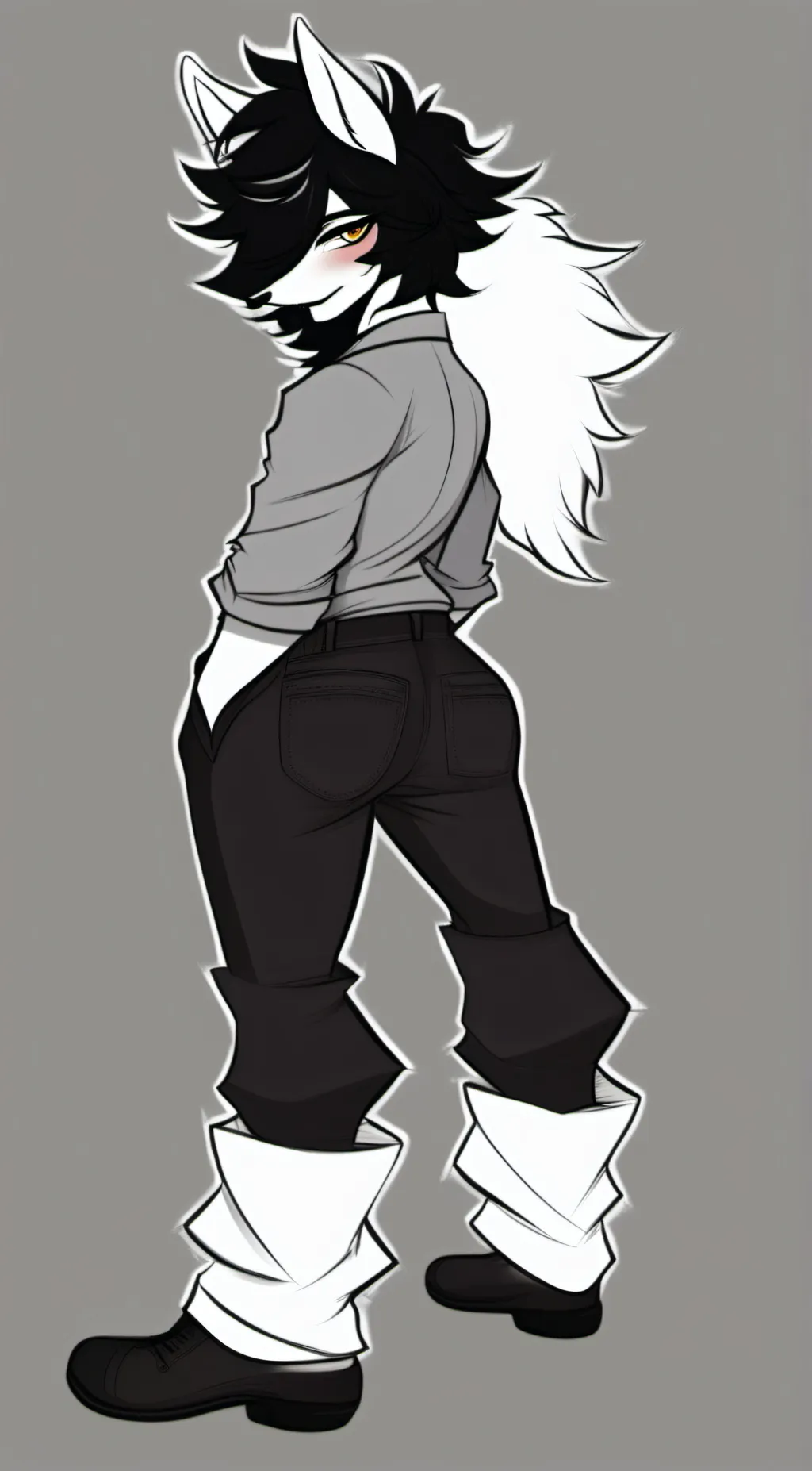 ai character: shy femboy background