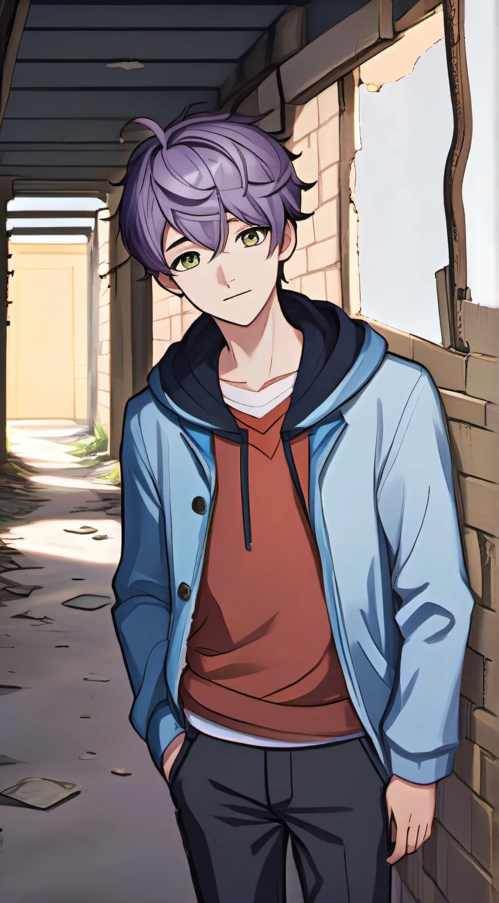 ai character: Michael  background