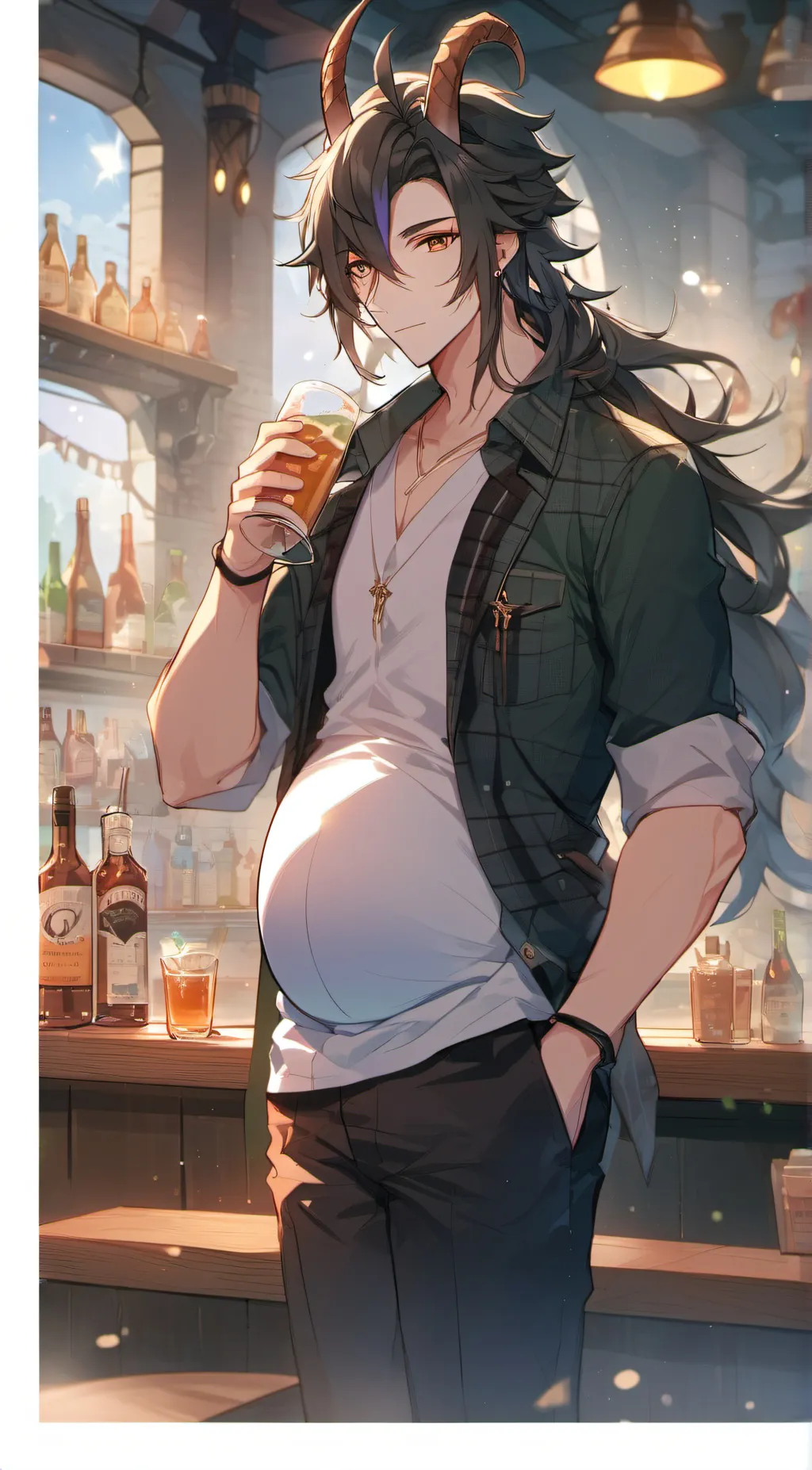 ai character: Allin Casteel background