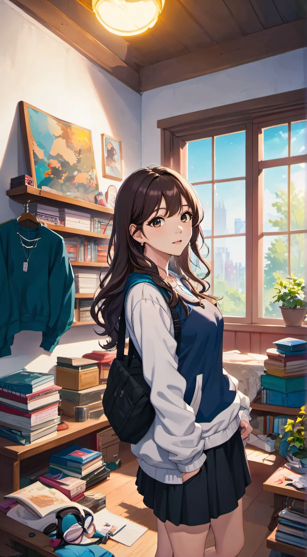 ai character: Hana background